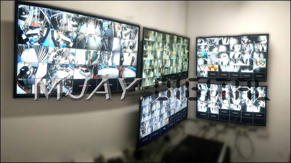 CCTV monitoring setup: Hotels