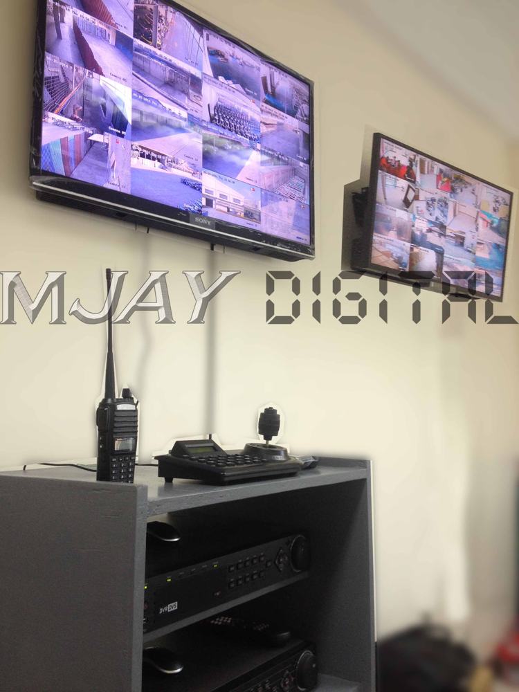 CCTV monitoring setup: Manufacturing